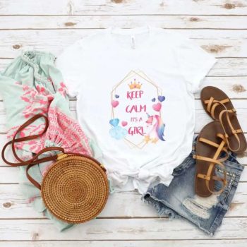 Tricou Keep Calm it's a girl