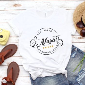 Tricou Așa Arată o Nașă Extraordinară