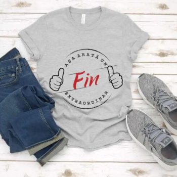 Tricou Așa Arată un Fin Excepțional