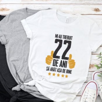 Tricou Mi-au trebuit 22 de ani sa arat asa de bine Model5