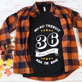 Tricou Mi-au trebuit 36 de ani sa arat asa de bine Model6