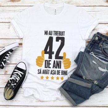 Tricou Mi-au trebuit 42 de ani sa arat asa de bine Model5