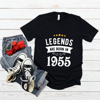 Tricou Personalizat Legends are born in 1955