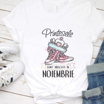 Tricou Prinţesele sunt născute in Noiembrie
