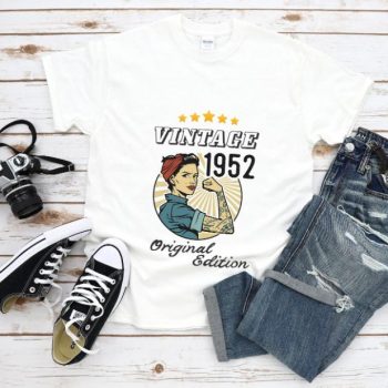 Tricou Personalizat Vintage 1952 Original Edition