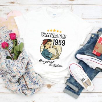Tricou Personalizat Vintage 1959 Original Edition