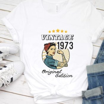 Tricou Personalizat Vintage 1973 Original Edition