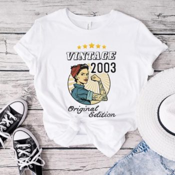 Tricou Personalizat Vintage 2003 Original Edition