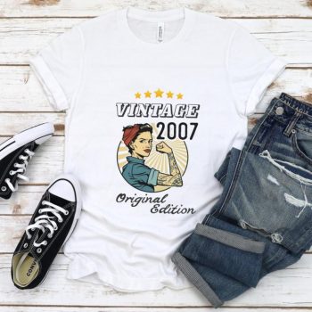 Tricou Personalizat Vintage 2007 Original Edition