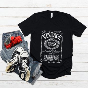 Tricou Personalizat Vintage Made In 1959 Aged to Perfection