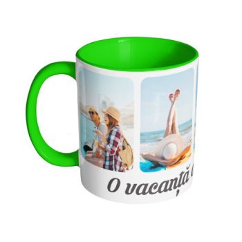 Cana Personalizata Interior Verde